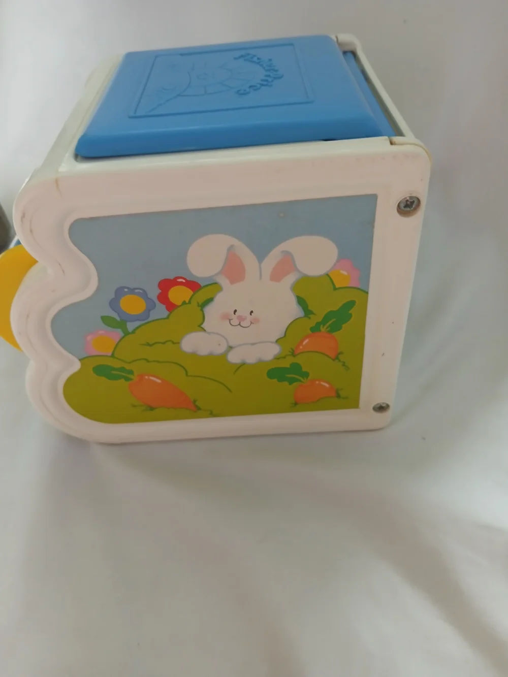 Fisher-Price Bunny Pop-Up Jack-in-the-Box Activity Toy MPN 1036 1989 Vintage